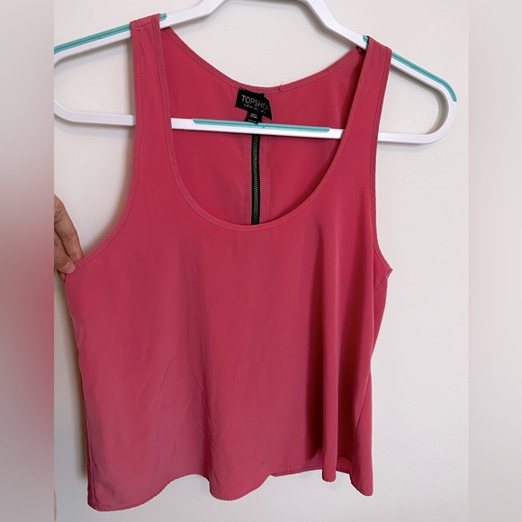 BARBIECORE bubblegum pink tank top by TOPSHOP from Nordstrom. - Picture 2 of 9